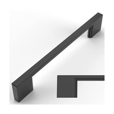 Amerdeco 10 Pack Matte Black Cabinet Pulls 5 Inch 128MM Hole C... FAST USA SHIP