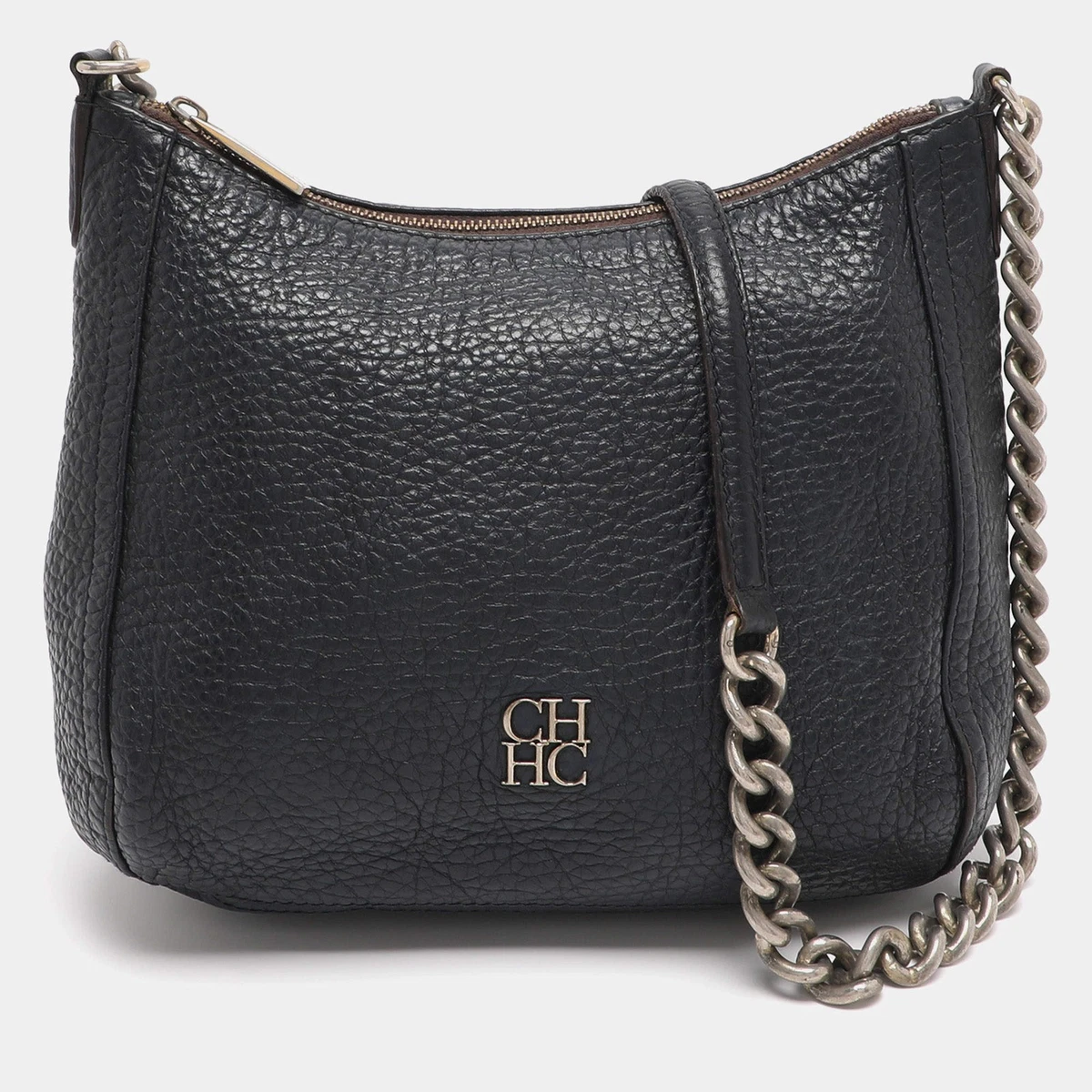 Carolina Herrera Leather Exterior Blue Bags & Handbags for  display picture 1