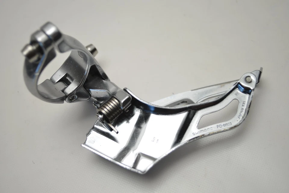 SHIMANO 105 BICYCLE BOTTOM PULL TRIPLE RING FRONT DERAILLEUR 31.8 MM CLP FD-5603 - Image 4 of 4