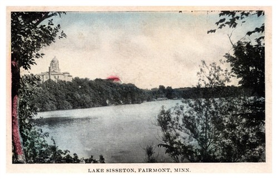 #ad Lake Sisseton Fairmont MN C1910s Postcard AH4 $12.50