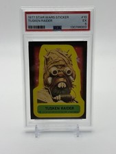 1977 Topps Series 1 Star Wars Sticker #10 Tusken Raider Rookie RC PSA 5