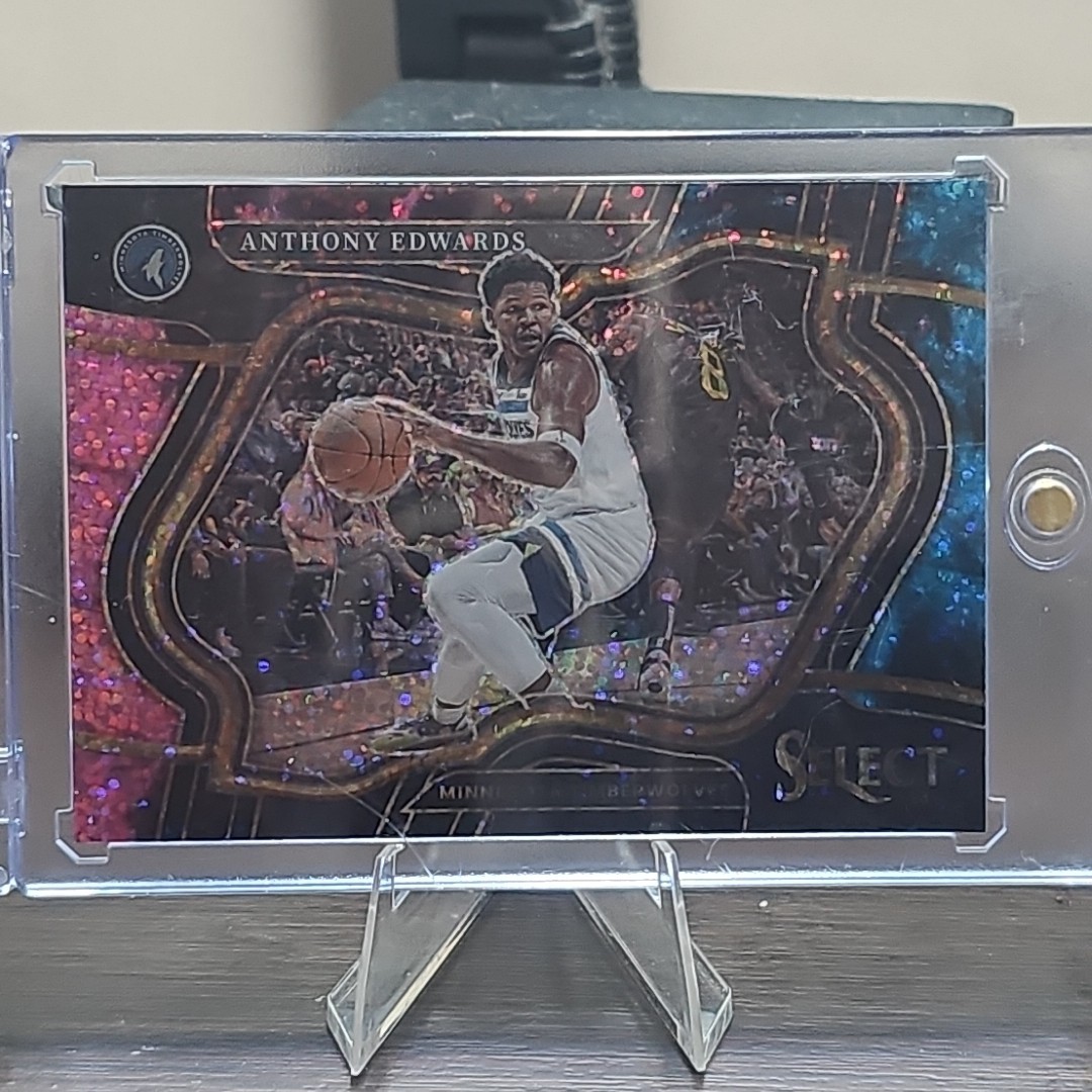 2022-23 Panini Select Courtside Anthony Edwards #246 Cosmic Prizm Case Hit!!!