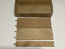 Thomas Wooden Railway CLICKETY CLACK DOUBLE CROSSOVER TRACK x2 Bumpy Track 177