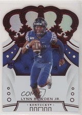 2020 Panini Chronicles Draft Picks Crown Royale Mirror Red Lynn Bowden Jr i4p