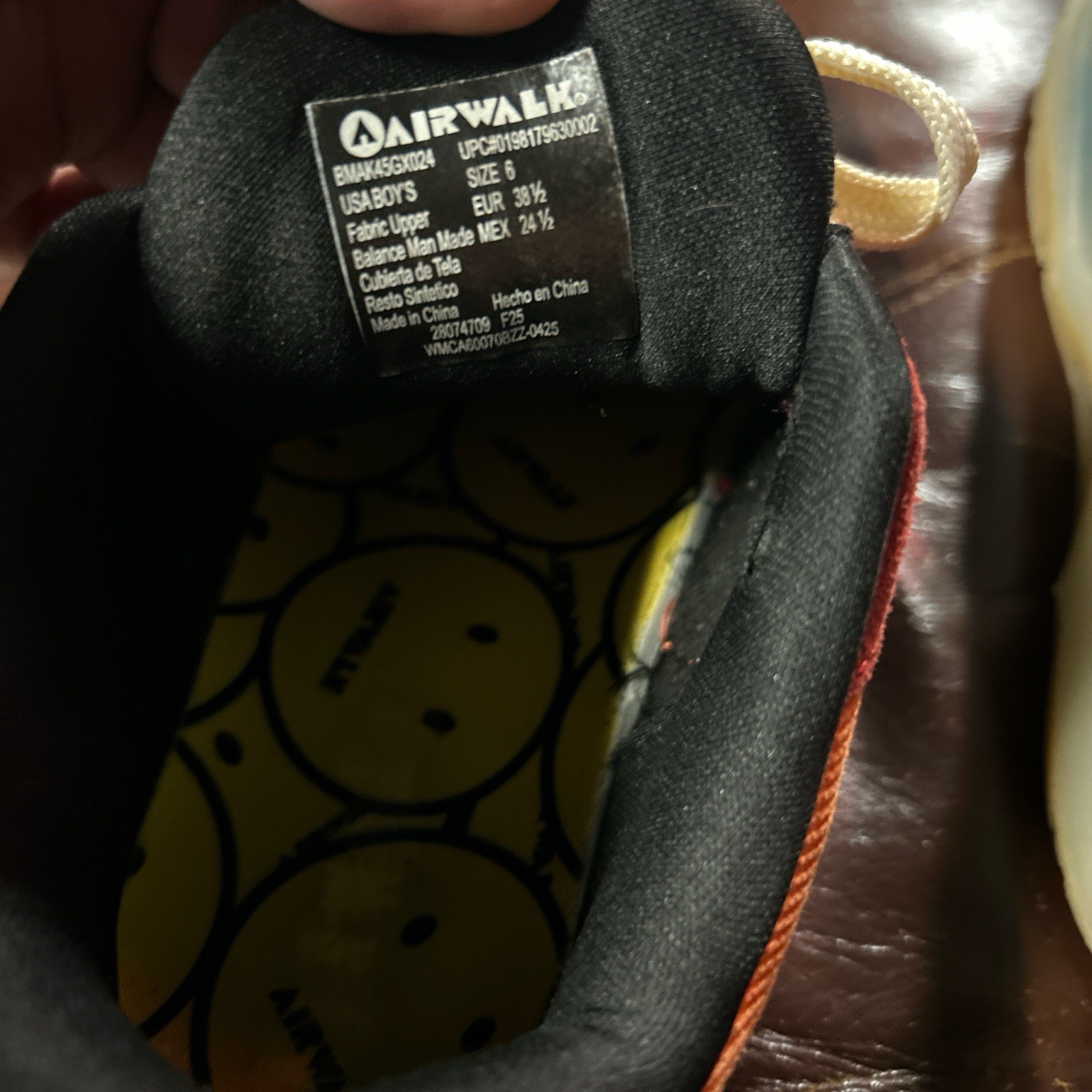 airwalk Trainer Sneakers Size 6