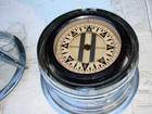 Antique Lg Perko SKYLIGHT COMPASS BINNACLE-Wheeler Yacht-BEST IN EXIST?-L@@K — photo 9