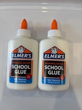 Elmer's Washable School Glue 4 oz 2 Pack
