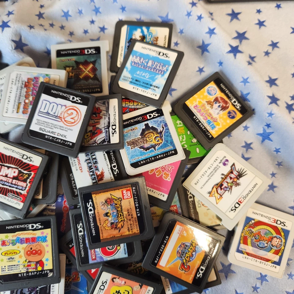 DS 3DS Nintendo Games x 62 BULK Monster hunter Tomadachi Collection DQM2 Jap. - Image 4 of 4