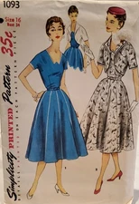 Vintage Sewing Patterns from the 1930's, 1940's and 1950's