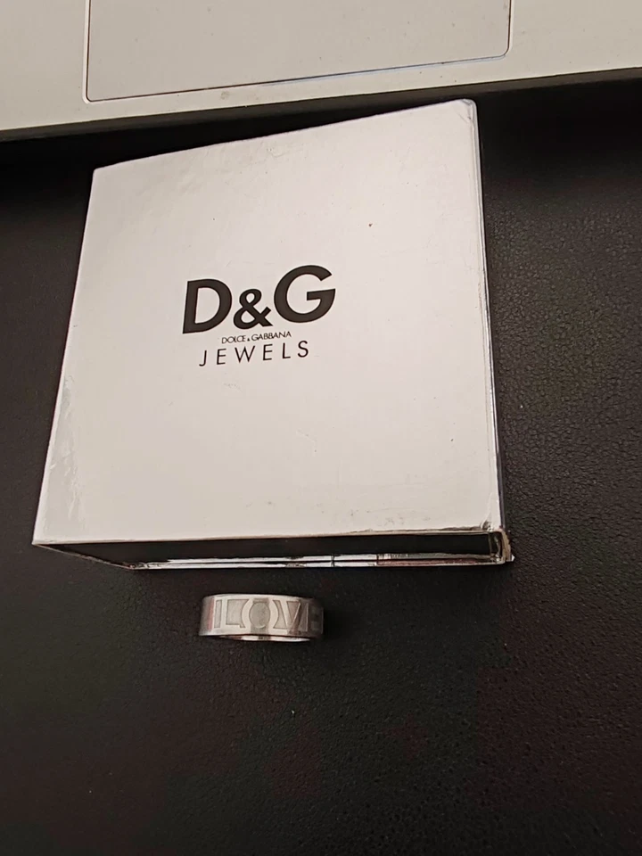 Anello D&G Dolce & Gabbana "Love" - Raro, Fuori Produzione, Originale - Immagine 3 di 3