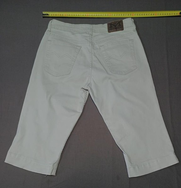 Men Maverick Shorts Beige Cotton 31