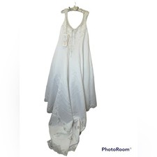  NEW Alfred Angelo Classic White Vintage Beaded Wedding Dress  Size 22W