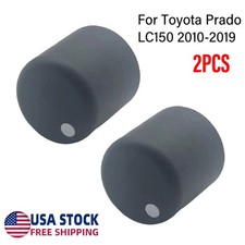 2pcs Rear Headphone Knob Volume Button Switch For Toyota Prado Lc150 2010-19 2pcs Rear Headphone Knob Volume Button Switch For Toyota Prado Lc150 2010-19