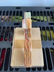 Hand Carved Pakistan Banded Calcite Onyx Marble Cross Religious Stone 8" Decor — photo 2