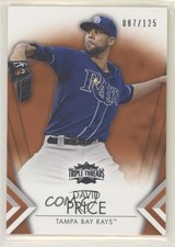 2012 Topps Triple Threads Amber 87/125 David Price #15 s7f