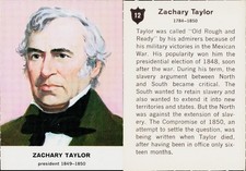 1960 Golden Press Presidents #12 Zachary Taylor
