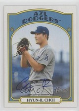 2021 Topps Heritage Minor League Edition Real One Hyun-il Choi #ROA-HC Auto tj1