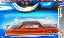 05 HOT WHEELS PIN HEDZ FASTER THAN EVER 64 CHEVY IMPALA LOW RIDER ☑️ITOUT HOMIE!