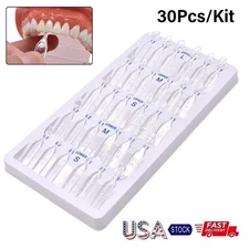 Dental Veneer Mould Kit Composite Resin Mold Light Cure Front Teeth Autoclave