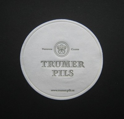 TRUMER PILSDECKCHEN Bierdeckel Coaster Beer Bier  Obertrum am See Österreich NEU