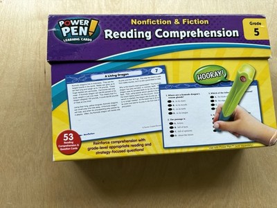 Power Pen Learning Cards Nonfiction Reading Comprehension Grade 5