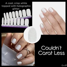 Color Street Nail Polish Strips, Couldn't Carat Less, NEW YEARS, New In Box READ