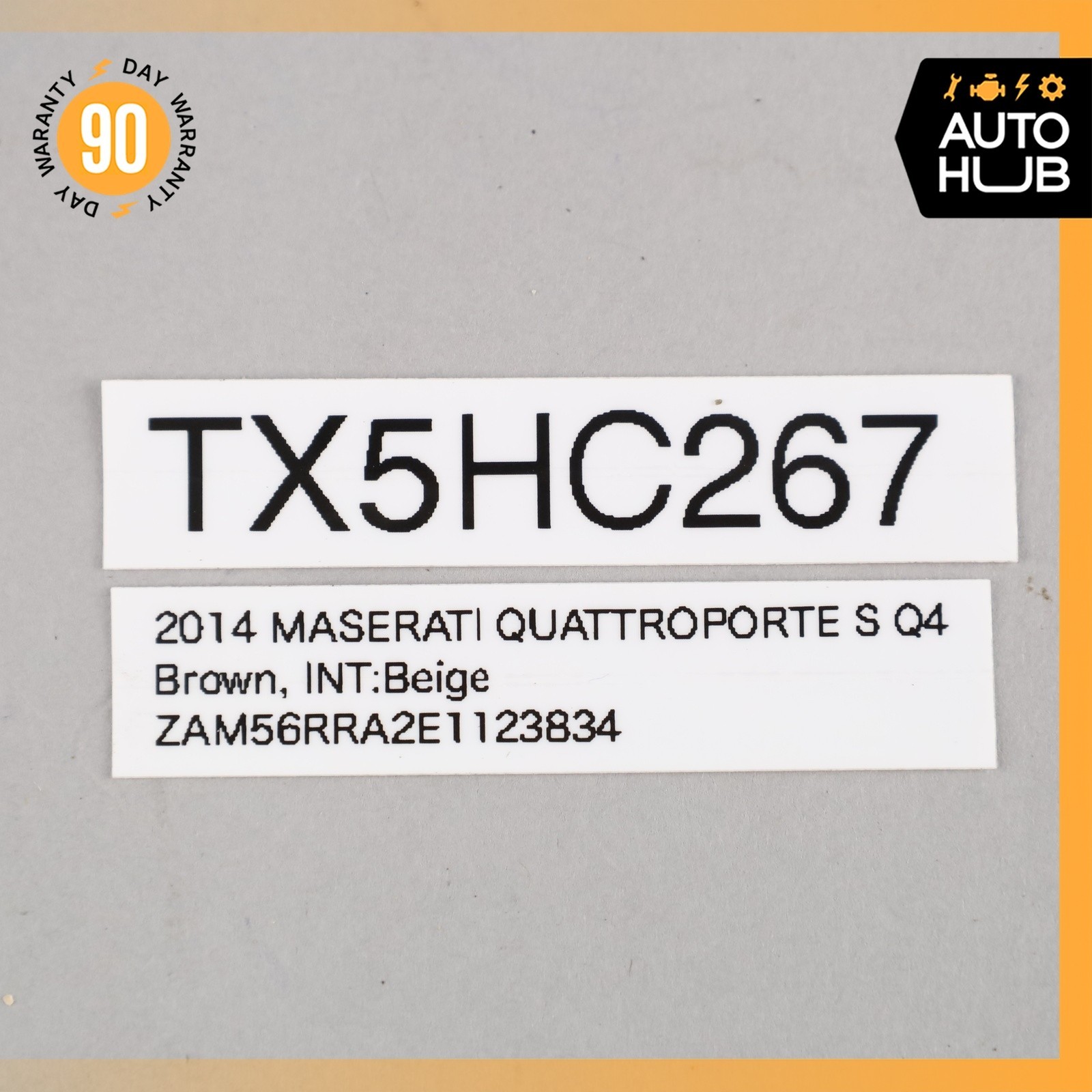 14-16 Maserati Quattroporte M156 Ghibli Park Parking Assist Control Module OEM
