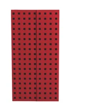 Red on Black (Quadro) B6.5 Lined Notebook by Paperblanks (English) Hardcover Boo