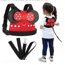 Accmor Toddler Harness Leash   Mini Mouse Style