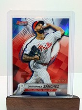 2025 Bowmans Best BLUE REFRACTOR /150 Christopher Sanchez 67 Phillies 