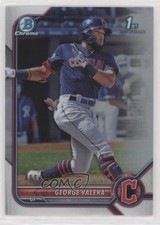 2022 Bowman Chrome Prospects Refractor 469/499 George Valera #BCP-22 09xp