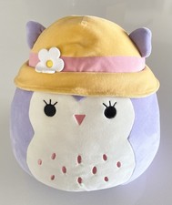 Squishmallows Summer Squad - Holly the Owl with Sun Hat 14  . Great Condition.