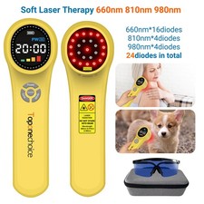 1760mW NIR Physiotherapie Soft Laser Vet Therapie Gerät für Haustier Katze Hund