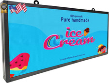 Led Signs Scrolling Programmable Digital Display Screen Outdoor Waterproof Custo