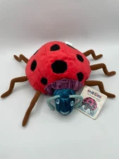 Kids Preferred Grouchy Ladybug Plush The World of Eric Carle 10" 2007 Red Purple