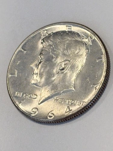 1964 KENNEDY HALF DOLLAR Brilliant Uncirculated (BU) Philadelphia