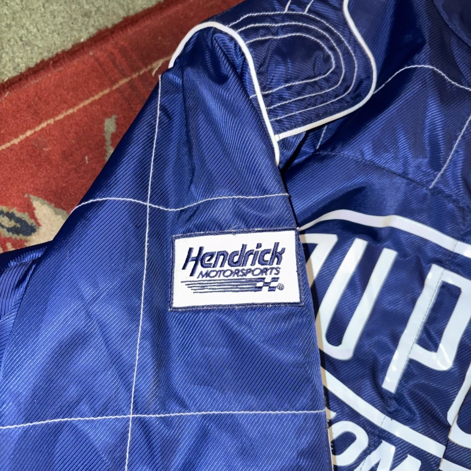 Chaqueta DuPont mediana Chase auténtica vintage años 90 Jeff Gordon #24 NASCAR para mujer Foto 2 de 3