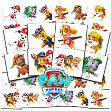 Paw Patrol Tattoos Party Favors Bundle  70 Perforated Individual 2inch x 2inch