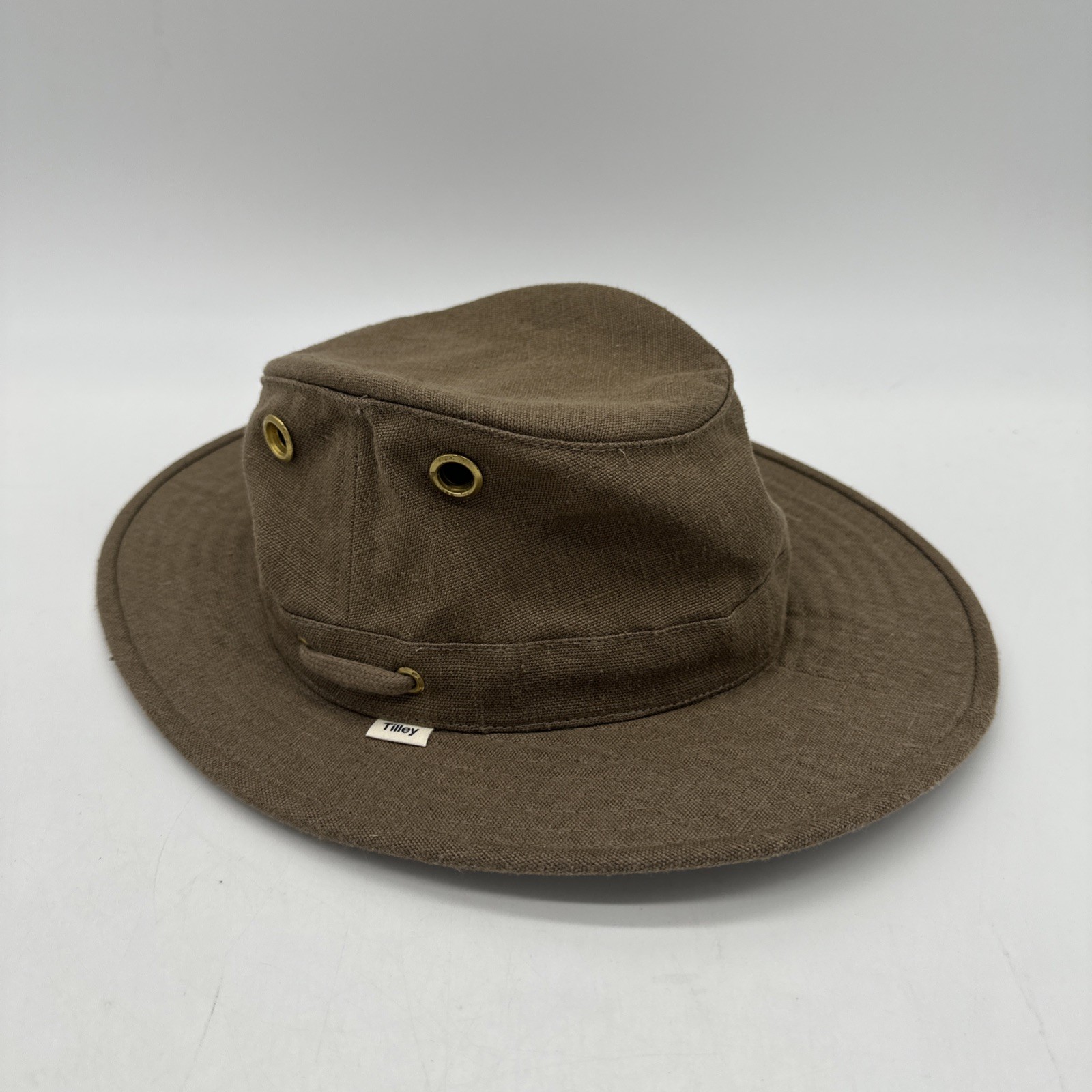 Tilley Endurables Hemp Hat Brown Outdoors Hiking Size 1/2