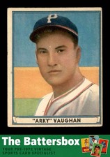1941 Play Ball #10 Arky Vaughan VG X3793594