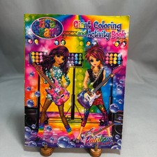 Lisa Frank Rainbow Rockers Giant Coloring Activity Book 2015 Cassie Tatey Bug