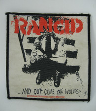 RANCID Original Punk Patch In Stoffa Aufnäher “And Out Come The Wolves” 1990er