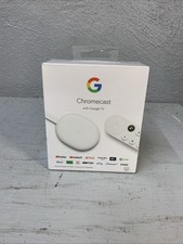 Google Chromecast with Google TV 4K Media Str...