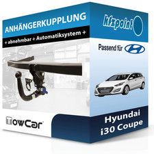 Für Hyundai i30 Coupe 02.2013-jetzt TOWCAR Anhängerkupplung abnehmbar neu