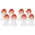  2 Pieces Angel Figurine Ornament Mini Figurines Angels Baby Shower Decorations