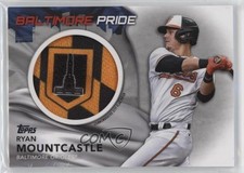 2022 Topps Series 1 City Flag Commemorative Relics Ryan Mountcastle Patch 12ks