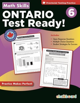Eqao Test Ready Math Skills Grade 6, Paperback by Turnbull, Demetra, Brand Ne...