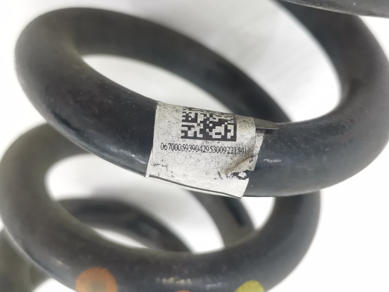 Maserati Ghibli S AWD 3.0L 2014 Rear Left Shock Coil Spring 6700059390 OEM