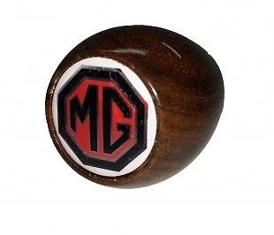 Nueva perilla de cambio de marchas para MGA y MGB MG Midget 1955-1976 madera con logotipo MG Foto 3 de 4