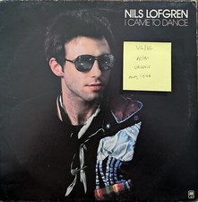 Nils Lofgren I Came To Dance Vinyl Record LP VG/VG AMLH 64628 1977